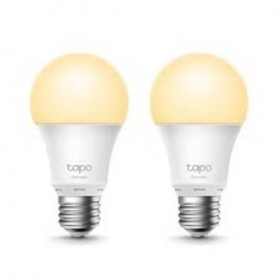 TP-Link Tapo L510E Smart bulb White 2 PACK, Yellow Wi-Fi, Dimmable, E27, Wi-Fi Protocol IEEE 802.11b/g/n, Wi-Fi Frequency 2.4 GH