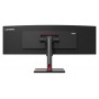 Monitor Lenovo ThinkVision P49w-30, 49'' IPS, DQHD (5120x1440), Anti- glare, 32:9, Curvature: 3800R, Brightness: 350 nits, Contr