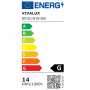 Pendul LED Vivalux REMI, 1xE27, 14W, 1150 lm, lumina calda (3000K), 100°, IP20, Ø160x1000mm, 25000h, Alb