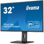 IIYAMA 32" IPS-panel, 2560x1440, 250cd/m², 4ms, 15cm Height Adj. Stand, Speakers, DisplayPort, HDMI, DVI