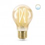 Bec LED inteligent vintage (decorativ) WiZ Connected Filament Gold A60 ,Wi-Fi, E27, 6.7W (50W), 640 lm, lumina alba (2000-5000K)