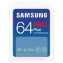 Card de Memorie SDXC Samsung, PRO Plus, 64GB, MB-SD256S/EU, Clasa U1, V10, pana la 120MB/S