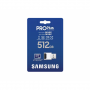 Card de Memorie MicroSDXC Samsung PRO Plus MB-MD512SB/WW 512GB, Class 10 + adaptor