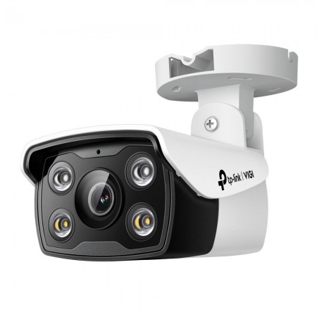 "TP-Link Camera IR de supraveghere Bullet pentru exterior VIGIC330(4MM), Senzor imagine: CMOS 1/2.8"", Lentila 4mm, F1.6,Weather
