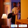 Plafoniera LED Philips Hue Still, Bluetooth, 27W (204W), 2400 lm, lumina alba (2200-6500K), IP20, 39.1cm, Negru, Intrerupator cu
