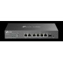 "Omada Multi-Gigabit VPN Router PORT: 1× 2.5G RJ45 WAN Port, 1× 2.5G RJ45 WAN/LAN Port, 1× Gigabit SFP WAN/LAN Port, 4× Gigabit 