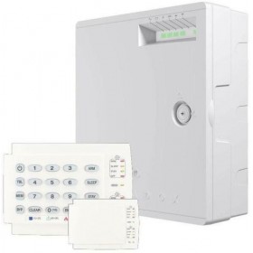 Centrala radio Magellan 32-Zone Wireless cu transceiver (5 zone fizice pe placa), extensibila la 32 zone, pregatita pentru upgra
