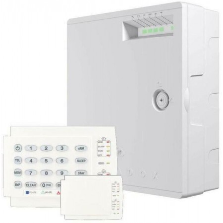 Centrala radio Magellan 32-Zone Wireless cu transceiver (5 zone fizice pe placa), extensibila la 32 zone, pregatita pentru upgra
