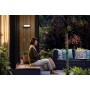 Aplica LED pentru exterior Philips STRATOSPHERE, 3.8W, 800 lm, lumina calda (2700K), IP44, 203x63x68mm, Antracit