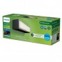 Aplica LED pentru exterior Philips STRATOSPHERE, 3.8W, 800 lm, lumina neutra (4000K), IP44, 203x63x68mm, Antracit