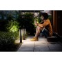 Stalp LED pentru exterior Philips STRATOSPHERE, 3.8W, 800 lm, lumina calda (2700K), IP44, 420x60x76mm, Antracit