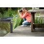 Stalp LED pentru exterior Philips BUSTAN, 3.8W, 800 lm, lumina calda (2700K), IP44, 400x220x90mm, Antracit
