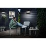 Aplica LED pentru exterior Philips BUSTAN, 3.8W, 800 lm, lumina neutra (4000K), IP44, 92x220x78mm, Antracit