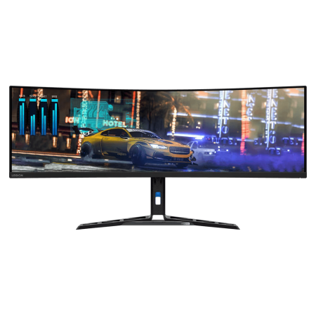 Monitor Gaming Lenovo Legion R45w-30, 44.5", 5120x1440, 165Hz , pivot, 2x HDMI® 2.1, 1x DP 1.4, 1x USB-C, AMD FreeSync™ Premium 