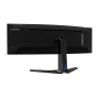 Monitor Gaming Lenovo Legion R45w-30, 44.5", 5120x1440, 165Hz , pivot, 2x HDMI® 2.1, 1x DP 1.4, 1x USB-C, AMD FreeSync™ Premium 
