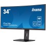 IIYAMA Monitor XCB3494WQSN-B5 34" ETE UW IPS-panel, 3440x1440 120Hz, 300cd/m², 0,4ms MPRT, Speakers, USB-C Dock (LAN, DP-Out, 65