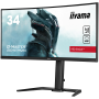 IIYAMA Monitor GB3467WQSU-B5 Gaming 34" UW ETE VA-panel, Curved Gaming 1500R, G-Master Red Eagle, 3440x1440@165Hz (21:9), 0,4ms 