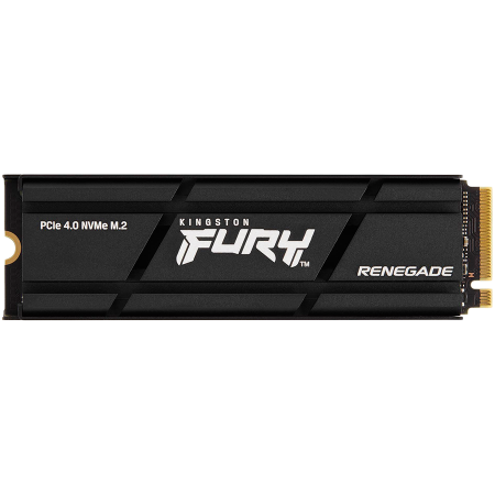 KINGSTON FURY Renegade 2TB SSD with Heatsink, M.2 2280, PCIe 4.0 NVMe, Read/Write 7300/7000MB/s, Random Read/Write: 1000K/1000K 