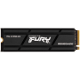 KINGSTON FURY Renegade 1TB SSD with Heatsink, M.2 2280, PCIe 4.0 NVMe, Read/Write 7300/6000MB/s, Random Read/Write: 900K/1000K I