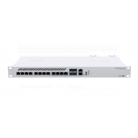 Mikrotik Switch, CRS312-4C+8XG-RM, Procesor: 650 MHz, sistem operare: RouterOS / SwitchOS, 64MB RAM, 16MB Flash, Interfata: 1 x 