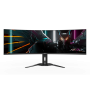 Gigabyte monitor gaming 49", display 1,196.7 x 339.2 mm, Backlight Edge, Anti-glare, Rezolutie:  5120 x 1440(DQHD, Luminozitate: