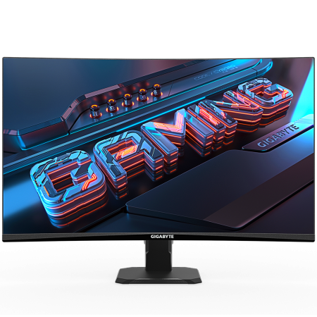 Gigabyte Monitor Gaming 27" VA 1500R GS27FC, Non-glare, Rezolutie: 1920 x 1080(FHD), Luminozitate: 250 cd/m2, Contrast: 3000:1, 