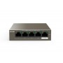 Tenda switch TEF1105P-4-38W, 5-Port 10/100Mbps, 4-porturi POE, Standarde de retea:  IEEE 802.3、 IEEE 802.3u、IEEE 802.3x、 IEEE 80