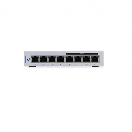 UBNT Unifi managed GB switch, set de 5 bucati, US-8-60W-5, Total Non-Blocking Throughput: 8 Gbps, 4 Auto-Sensing IEEE 802.3af Po