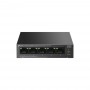 "5-Port 10/100 Mbps Desktop Switch with 4-Port PoE PORT: 4× 10/100 Mbps PoE Ports, 1× 10/100 Mbps Non-PoE Port SPEC: 802.3af, 41