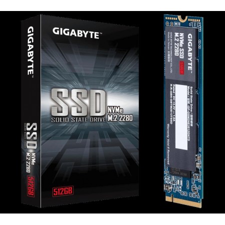 SSD GIGABYTE, 512 GB, NVMe, M.2