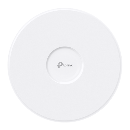 "Omada  BE19000 Ceiling Mount Tri-Band Wi-Fi 7 Access Point PORT: 2×10G RJ45 Port SPEED:1148Mbps at  2.4 GHz + 5760 Mbps at 5 GH