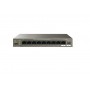Tenda switch TEG1110PF-8-102W, 9GE+1SFP Ethernet Switch, 8-Port PoE, interfata: 8 * 10/100/1000 Mbps Base-T Ethernet ports (Data