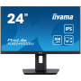 IIYAMA Monitor LED XUB2492QSU-B1 23.8" IPS 2560 x 1440 @100Hz 300 cd/m² 1000:1 0.5ms HDMI DP USB-Hub 	height, swivel, tilt, pivo