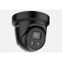 Camera supraveghere Hikvision IP turret DS-2CD2383G2-IU(2.8mm)BLACK, 8MP, culoare neagra, Acusens - filtrarea alarmelor false du