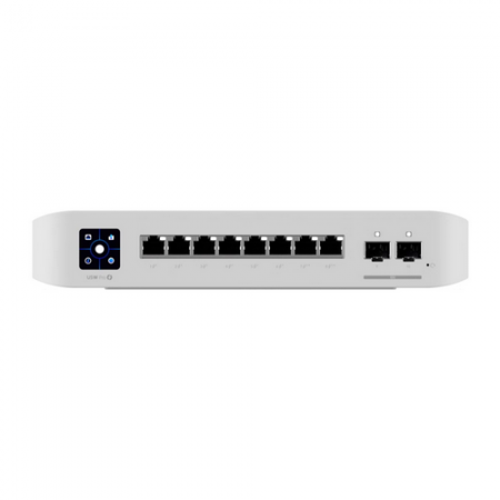 UBIQUITI 8 PORT GBE SWITC USW-ULTRA, dimensiuni: 203 x 76 x 33 mm, Greutate: 320g, Interfata: 8 x 10/100/1000Mbps, 7 porturi POE