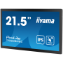 IIYAMA 21,5" Bonded PCAP Bezel Free 10P Touch with Anti-Fingerprint coating, 1920x1080, IPS panel, DisplayPort, HDMI, 525cd/m² (