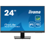 iyama ProLite XU2463HSU-B1 - LED monitor24" (23.8" viewable) 1920 x 1080 Full HD (1080p) @ 100 Hz IPS 250 cd/m² 1300:1 3 ms HDMI