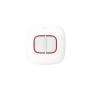 Buton de panica wireless Hikvision DS-PDEB2-EG2-WE(B), 2 butoane, ,frecventa de operare: 868MHz, criptare: AES-128, distanta de 