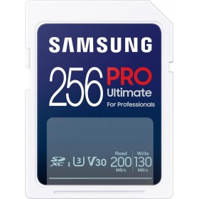 Card de Memorie SDXC Samsung PRO ULTIMATE 256GB UHS1 W/AD