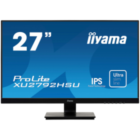 IIYAMA Monitor LED XU2792HSU-B6 27" IPS 1920 x 1080 @100Hz 16:9 250 cd/m² 1300:1 0.4ms HDMI DP USB x 4 3.2v Tilt