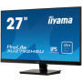 IIYAMA Monitor LED XU2792HSU-B6 27" IPS 1920 x 1080 @100Hz 16:9 250 cd/m² 1300:1 0.4ms HDMI DP USB x 4 3.2v Tilt