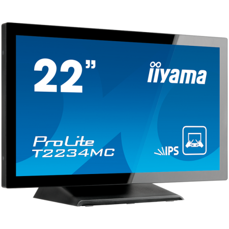Iiyama ProLite T2254MSC-B1AG - LED monitor22" (21.5" viewable) touchscreen 1920 x 1080 Full HD (1080p) @ 60 Hz IPS 250 cd/m² 100