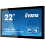 21,5" PCAP Anti-Glare Bezel Free 10P Touch, 1920x1080, IPS panel, VGA, DisplayPort, HDMI, 300cd/m² (with touch), USB Touch Inter