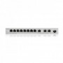 XGS1210-12, 12-Port Gigabit webmanaged Switch with 8 port 1G + 3-Port MultiGig 1/2.5/5/10G + 1-Port SFP+