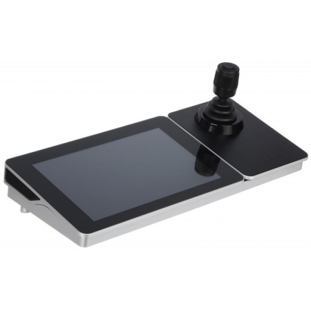 Tastatura IP de control pentru camere PTZ Hikvision DS-1600KI(B), display touchscreen de 10,1 inch, rezolutie: 1280 × 800, syste