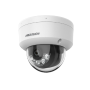 Camera de supraveghere IP Dome 4MP Smart Hybrid Light Hikvision DS-2CD1143G2-LIU(2.8MM), lentila fixa 2.8mm, iluminare min: Colo