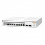 HPE Networking Instant On Switch 8p Gigabit CL4 PoE 2p SFP 124W 1930