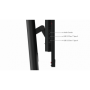 Monitor  Lenovo ThinkVision T24mv-30 23.8"IPS, FHD (1920x1080), 16:9, Brightness: 250 cd/m², Contrast ratio: 1000:1, Response ti