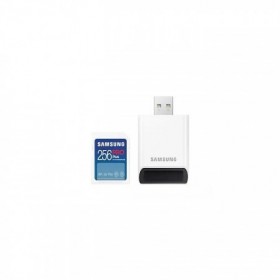 Card de Memorie SDXC Samsung PRO PLUS 256GB CL10 CARD READER