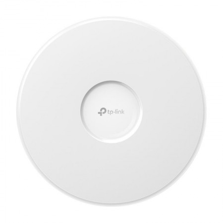 "Omada  BE9300 Ceiling Mount Tri-Band Wi-Fi 7 Access Point PORT: 1×2.5G RJ45 Port SPEED:574Mbps at  2.4 GHz + 2880 Mbps at 5 GHz